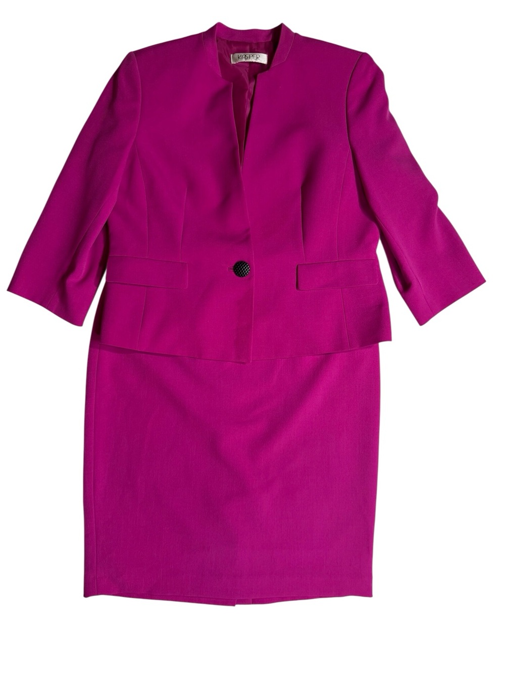 Kasper two piece skirt suit Orchid pink women’s size 10 Jacket EUC & Skirt NWT